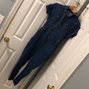 Denim jumpsuit